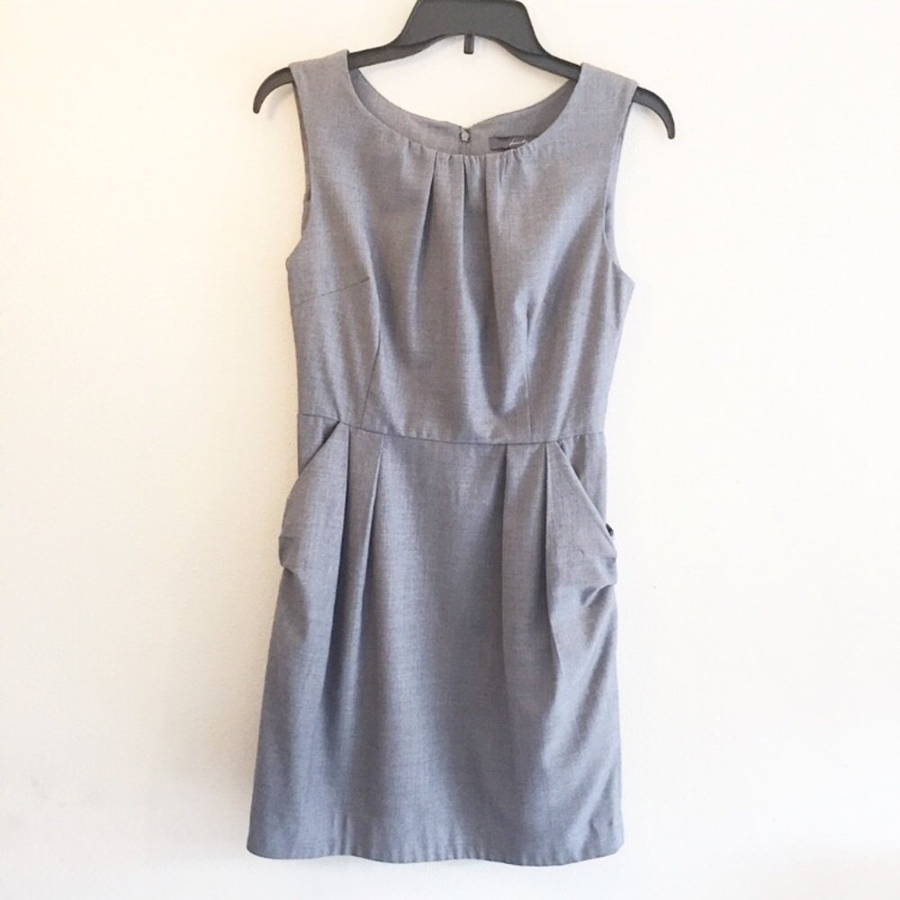 FOREVER 21 | Sleeveless Gray Sheath Dress